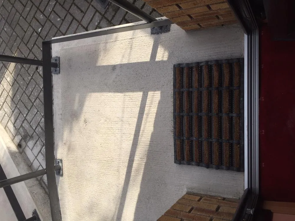 Newly built wheelchair ramp by Irish Stairlifts team
