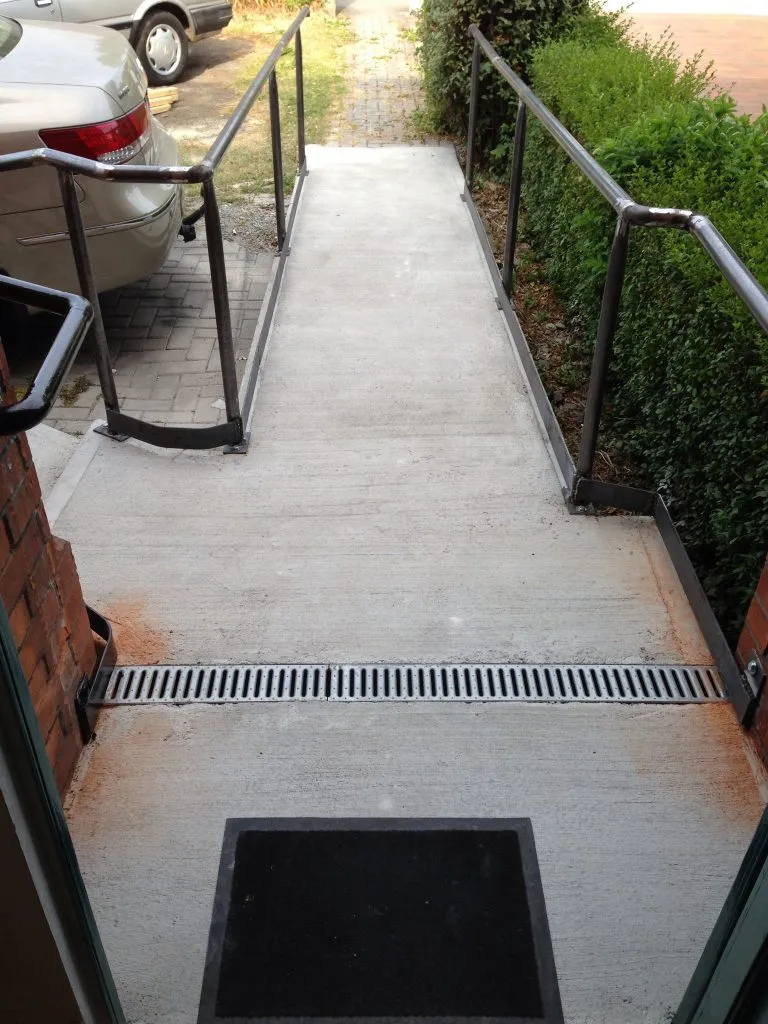 Wheelchair ramp by Irish Stairlifts team