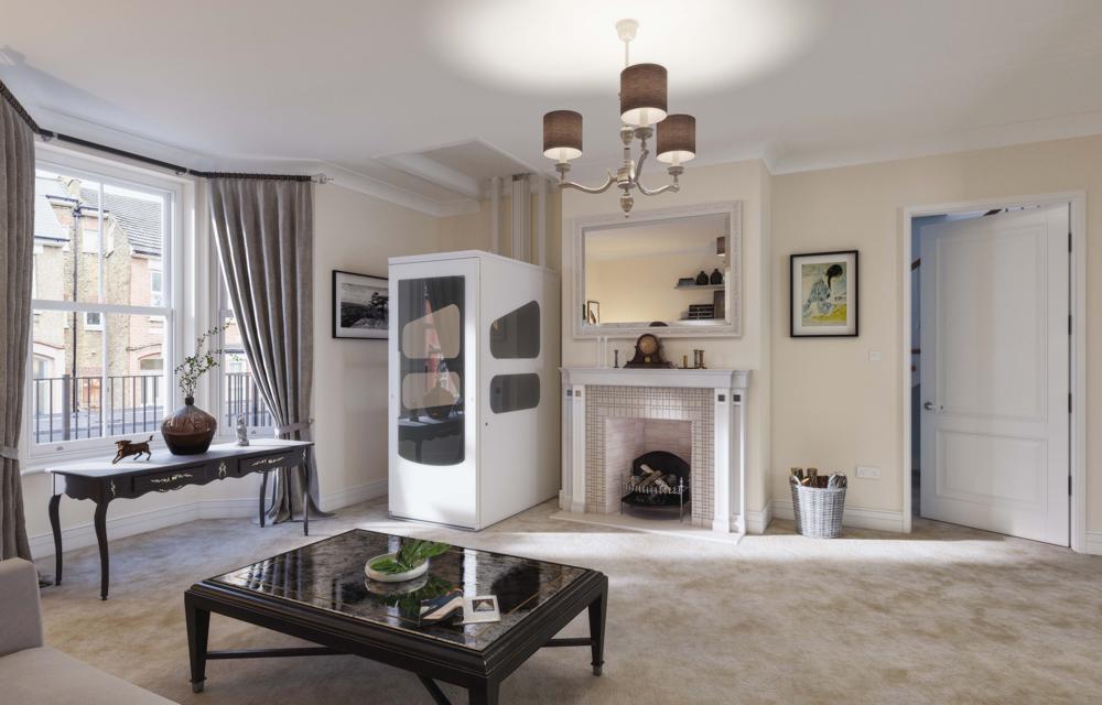 Wessex VE Through-Floor Enclosed Home Lift