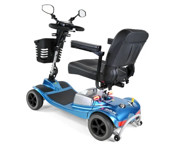 MArlin-Sport-rEAR-3-4 Marlin KRS800 lightweight mobility scooter