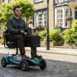 Marlin KRS800 lightweight mobility scooter